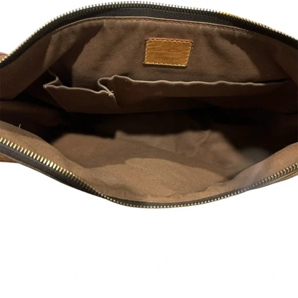 USED AUTHENTIC LOUIS VUITTON Monogram Tolum GM Shoulder Bag - Picture 4 of 11